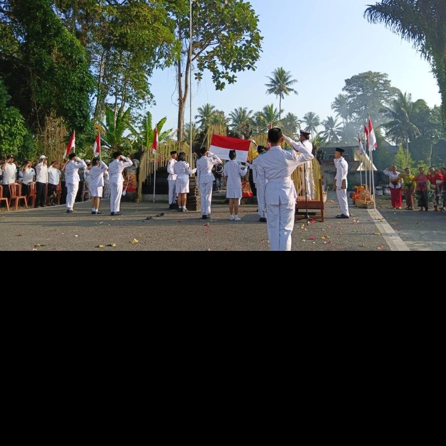 UPACARA BENDERA HUT KE-81 KEMERDEKAAN REPUBLIK INDONESIA